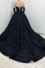 Gorgeous Long Black A-line Sweetheart Lace Laced-up Prom Dress