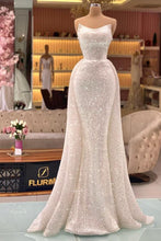 Gorgeous Long Mermaid Glitter Sweetheart Prom Dress