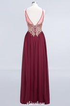 Halter Spaghetti Gold Appliques Swing Dress Sleeveless Tulle Chiffon Evening Maxi Dress
