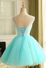 Homecoming Dress Beautiful Hand-Made Flower Short Prom Dress Party Dress   PD364