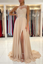 Lace Appliques A-Line Sleeveless One-Shoulder Simple Prom Dress