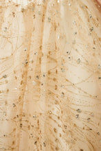 Luxury Off-the-Shoulder Tulle Ball Gown Sequins Princess Party Gown for Girls