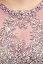 Mermaid Crew Floor Length Sleeveless Plus size Evening Dresses with Appliques