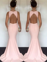 Mermaid Jewel Sleeveless With Ruched Silk like Satin Prom Dresses