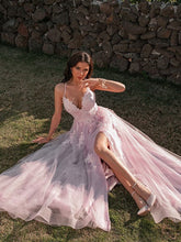 Tulle Applique Spring Prom Dress SYP19