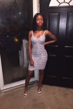 Gorgeous V Neck White Sequins Party Dress Cocktail Dress Short Homecoming Dress Y830