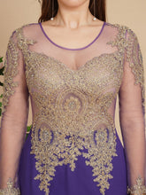 Sexy Lace Appliques Long Sleeves Mermaid Prom Dresses