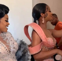 Sexy Long Mermaid One Shoulder Sequin Sparkle Prom Dress