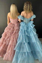 Sexy Sweetheart Black A-Line Lace Layered Dress with Slit