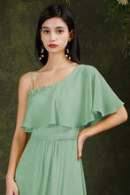 Stylish Split Front One-shoulder Tulle Aline Prom dress