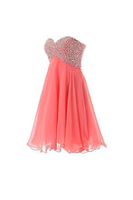 Sweetheart Beaded Prom Gown Short Homecoming Dress PG048