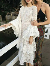 Reception Little White Dresses Boho Wedding Dresses A-Line Jewel Neck Sleeveless Ankle Length Lace Bridal Gowns With Appliques Solid Color