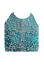 Two Pieces Tulle Short with Beaded Homecoming Dresses  PG046