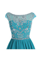 V-back Chiffon Short Prom Homecoming Dresses PG052