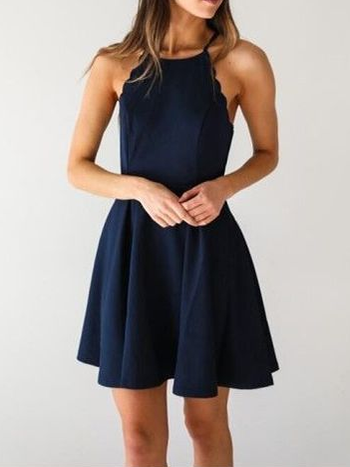 Simple Cheap Homecoming Dresses Aline Short Prom Dress Sexy Party Dress JK844|Annapromdress