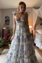 Beautiful Aline Spaghetti Strap Sleeveless Long Prom Formal Dress GJS1113