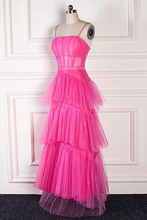 Pink Prom Dresses Long Evening Party Gown GJS660