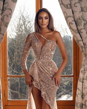 Turkish Beading Evening Dresses Long Formal Prom dresses with sleeves GJS129