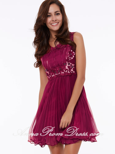 Sexy Homecoming Dress V-neck A-line Lace Royal Blue Short Prom Dress Party Dress 306291