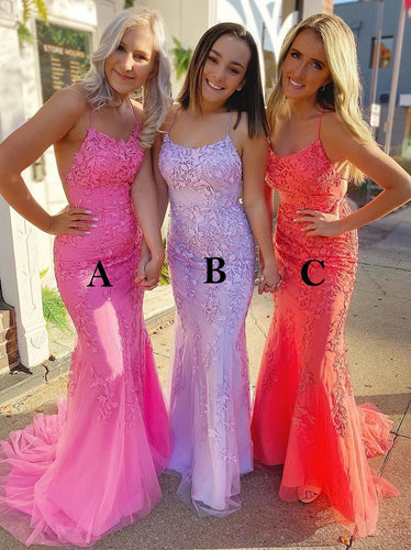 Sheath/Column Criss Cross Lace Long Prom Dress JKZ8303|Annapromdress