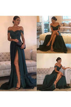 Beautiful Prom Dresses Lavender Off-the-shoulder Long Chic Prom Dress/Evening Dress