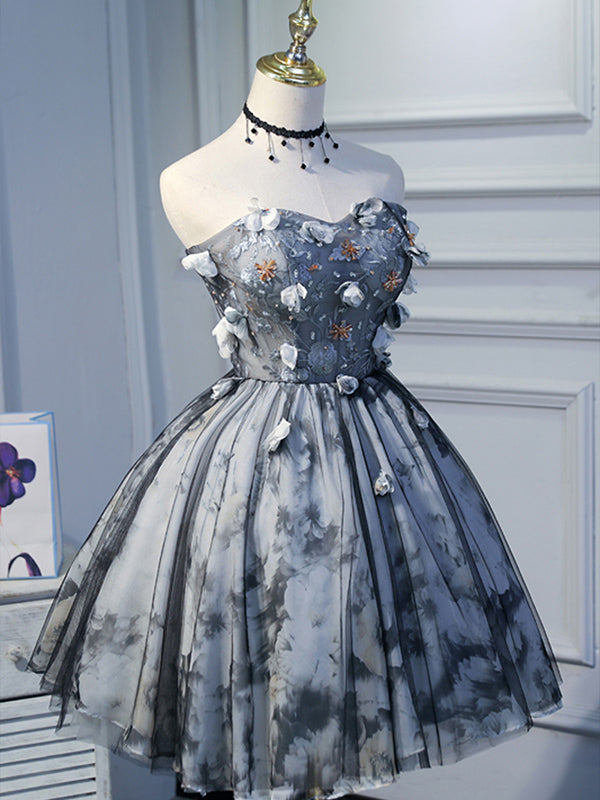 Simple Homecoming Dresses A-line Sweetheart Royal Blue Short Prom Dress  Cheap Party Dress JK930|Annapromdress – Anna PromDress