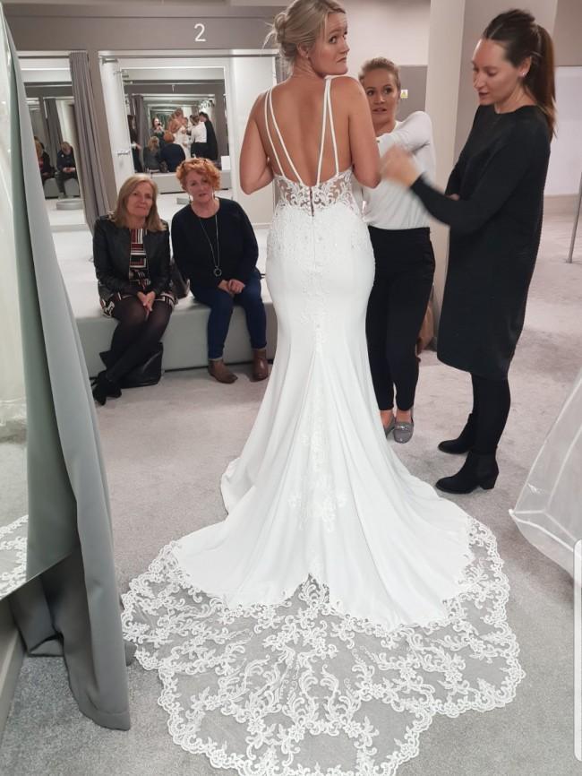 Spaghetti Straps Sweetheart Neckline Mermaid Wedding Dresses main image 0