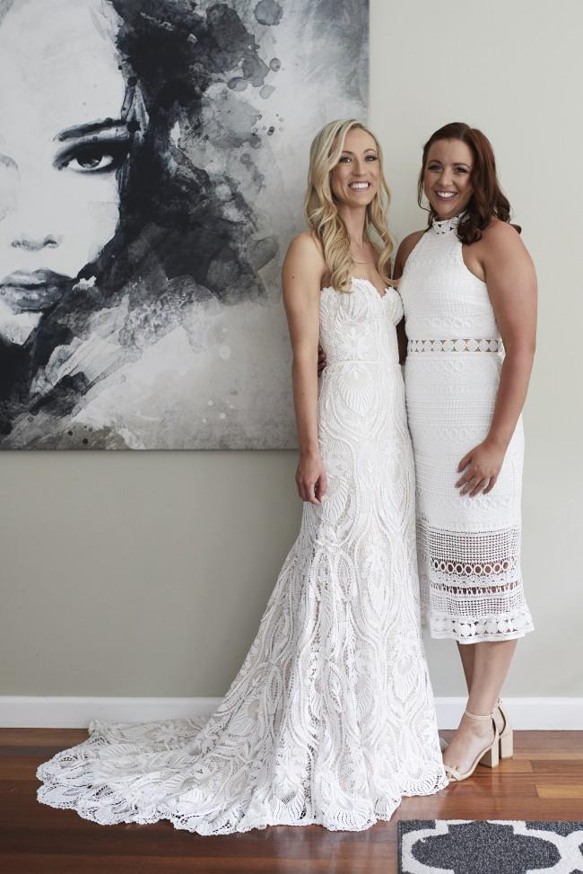 Gorgeous Strapless Sweetheart Mermaid Lace Wedding Dress JKM313|Annapromdress