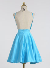 2017 Homecoming Dress Sexy A-line Halter Short Prom Dress Party Dress JK025