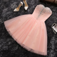 2017 Homecoming Dress Cheap Tulle Sequins Short Prom Dress Party Dress JK034