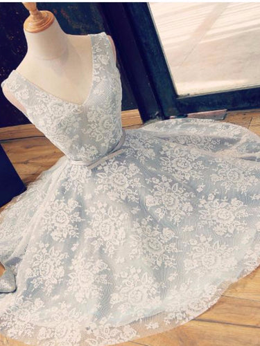 2017 Homecoming Dress Sexy V-neck Bowknot Short Prom Dress Party Dress JK059
