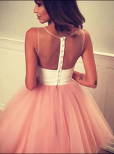 2017 Homecoming Dress Pink Appliques Short Prom Dress Party Dress JK093