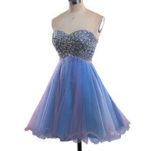 2017 Homecoming Dress Blue Sweetheart Sexy Short Prom Dress Party Dress JK151
