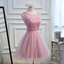 2017 Homecoming Dress Chic Lace Beading Short Prom Dress Party Dress JK212