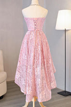 2017 Homecoming Dress Beautiful Lace Asymmetrical Short Prom Dress Party Dress JK240