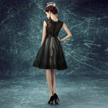 Black Homecoming Dress Sexy Sweetheart Knee-length Short Prom Dress Party Dress JK336