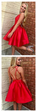 Little Black Dresses Red Homecoming Dress Sexy Short Prom Dress Party Dress JK402|Annapromdress