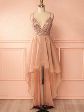 Beautiful Homecoming Dress Asymmetrical Chiffon Short Prom Dress Party Dress JK408