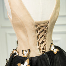 Little Black Dresses Homecoming Dress Butterfly V-neck Short Prom Dress Party Dress JK422
