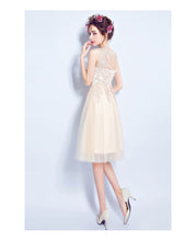 Beautiful Homecoming Dress Knee-length Appliques Short Prom Dress Party Dress JK446