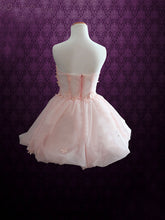 Chic Homecoming Dress Sweetheart A Line Hand Made Flower Cute Short Prom Dress Party Dress JK538
