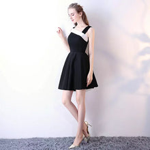 Black Homecoming Dresses Aline Cheap Short Prom Dress Simple Party Dress JK590|Annapromdress