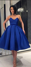 Ball Gown Homecoming Dresses Tea-length Simple Short Prom Dress Party Dress JK627|Annapromdress