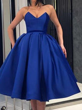 Ball Gown Homecoming Dresses Tea-length Simple Short Prom Dress Party Dress JK627|Annapromdress