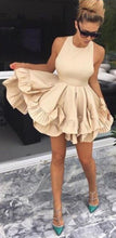 Cheap Homecoming Dresses Scoop A Line Short Prom Dress Simple Party Dress JK628|Annapromdress