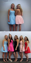 Cheap Homecoming Dresses Lace-up A Line Short Prom Dress Sexy Party Dress JK655|Annapromdress