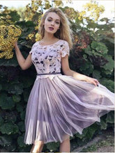 Lace Homecoming Dresses Aline Cheap Pink Short Prom Dress Party Dress JK662|Annapromdress