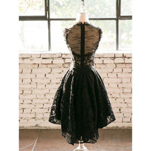 Cheap Homecoming Dresses Little Black Dress Lace Short Prom Dress Party Dress JK669|Annapromdress