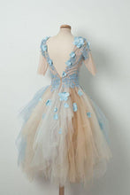 Beautiful Homecoming Dresses Aline Chic V-neck Short Prom Dress Party Dress JK725|Annapromdress
