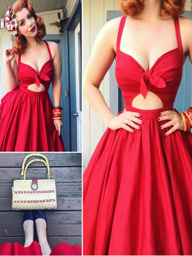 Red Homecoming Dresses Cheap Tea-length Short Prom Dress Simple Party Dress JK760|Annapromdress